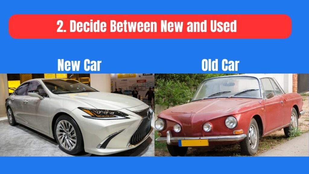 Decide Between New and Used