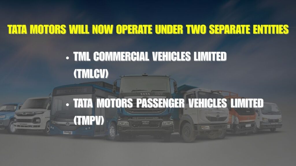 Here's How the Tata Motors Demerger Will Work